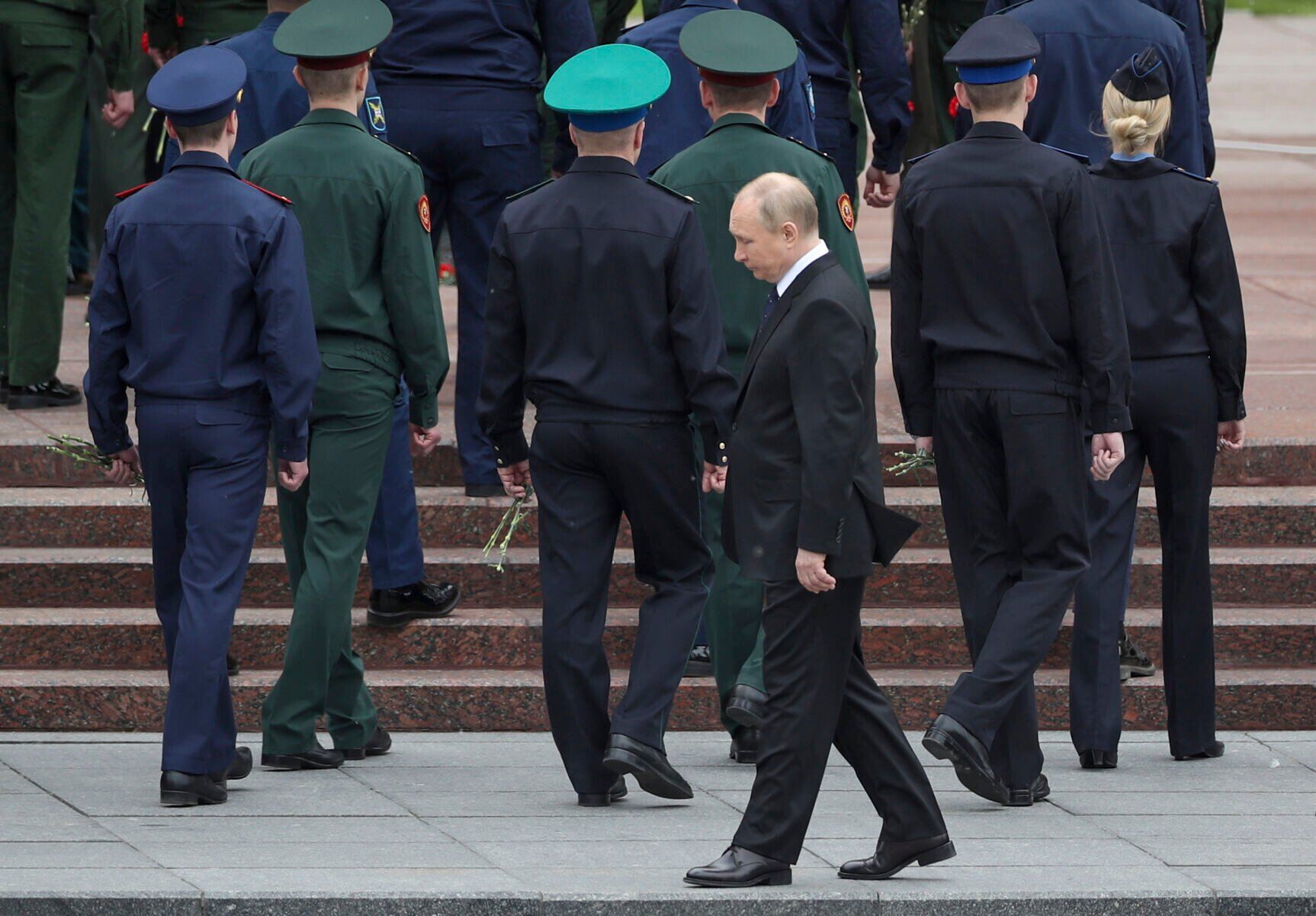 APTOPIX Russia Putin WWII Remembered